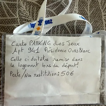 941-particulier-residence L'ours Blanc-alpe D'huez-centre Station Appartement